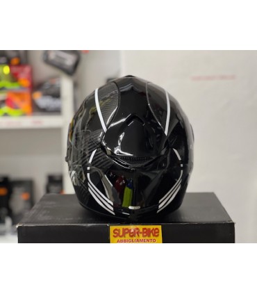 Casque intégral Scorpion Exo 1400 Evo 2 Carbon Air Reika blanc