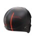 Casque Scorpion Exo Combat 2 Lord noir matt rouge