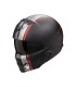 Scorpion Exo Combat 2 Lord black matt red helmet