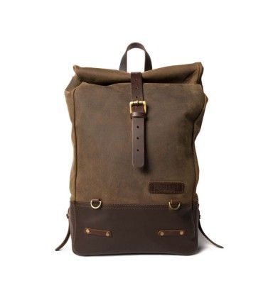 TRIP MACHINE BACKPACK PANNIERS TOBACCO