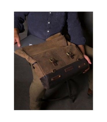 TRIP MACHINE OUTLAW SADDLEBAG marron