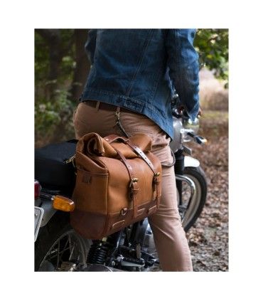 TRIP MACHINE OUTLAW SADDLEBAG VINTAGE TAN