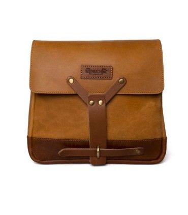 TRIP MACHINE MESSENGER BAG tan