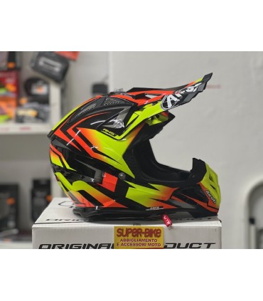 Casco Airoh AVIATOR 2.3 AMS FAME Arancio Lucido