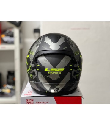 Casque LS2 FF353 Rapid 2 Pirates matt