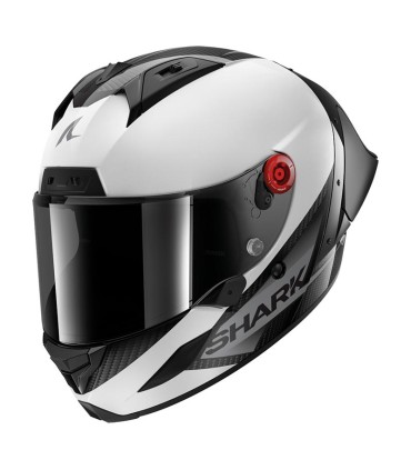 Casco Shark Aeron GP Blank Sp carbonio bianco