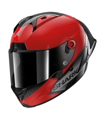 Casco Shark Aeron GP Blank Sp carbonio rosso