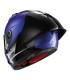 Casco Shark Aeron GP Blank Sp carbonio blu