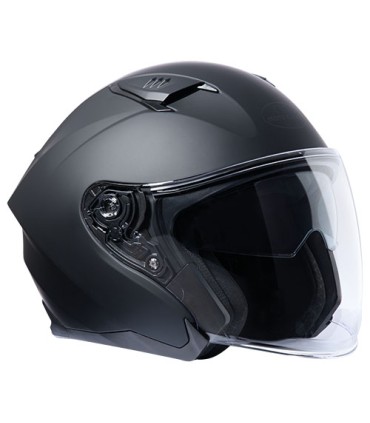 Casco Moto Eleven Comfy nero opaco