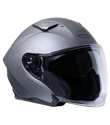 Casco Moto Eleven Comfy grigio opaco