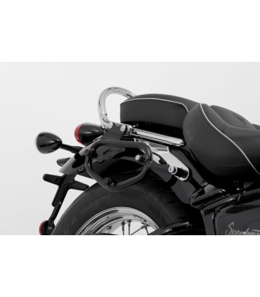 SW-Motech Legend Gear Seitentaschen-System LC Black Edition. Triumph Bonneville Speedmaster (18-)