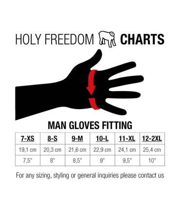 HOLY FREEDOM BULLIT GLOVES YELLOW BLACK