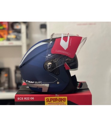 Helm jet CGM 126 G Iper City blau matt