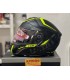 Casco modulare CGM 569A C-Max City nero giallo opaco