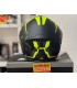 Casco modulare CGM 569A C-Max City nero giallo opaco