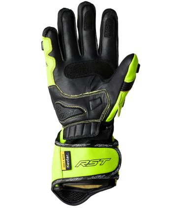 Racing gloves RST Tractech Evo 4 yellow fluo