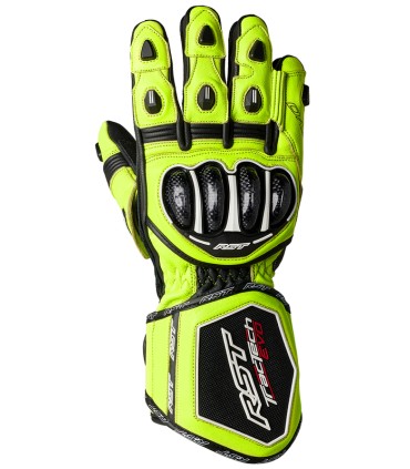 Racing gloves RST Tractech Evo 4 yellow fluo