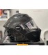 Casco modulare moto Simpson Darksome carbon