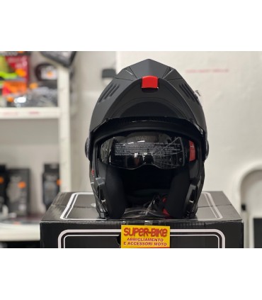 Simpson Darksome carbon flip up helmet