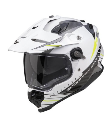 Scorpion Adf-9000 Air Feat yellow helmet