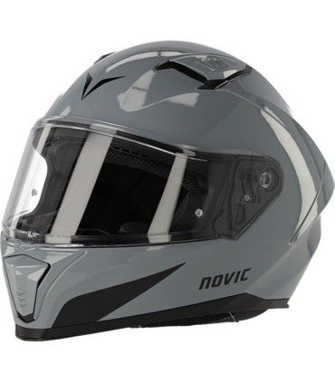 Casco moto Novic Element grigio nardo