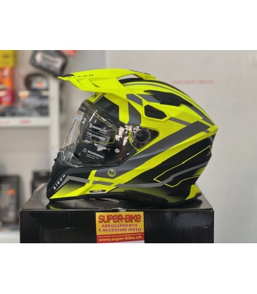 Casque Airoh Commander 2 Mavick jaune matt