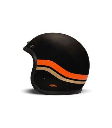 DMD Retro Sunset black matt helmet