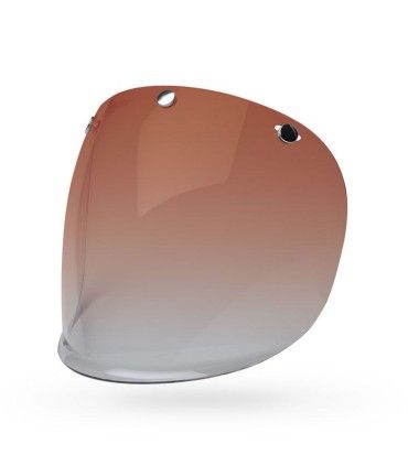 Bell 3-snap Retro Visor amber gradient