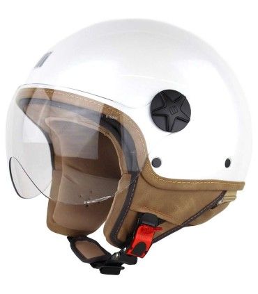 Casco jet Motocubo Ant 721 bianco