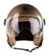 Casque Jet Motocubo Ant 721 marron matt