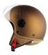 Casco jet Motocubo Ant 721 tabacco opaco