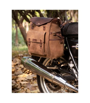 TRIP MACHINE OUTLANDER SADDLEBAG tobacco