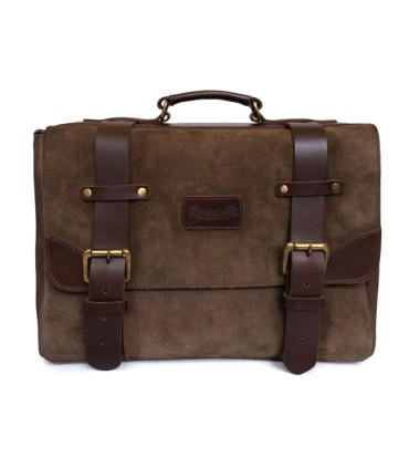 Trip Machine Warrior saddlebag tobacco brown