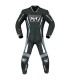 Berik Ls1-171334FR black grey leather suit