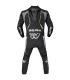 Berik Ls1-171334FR black grey leather suit