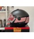 Casco jet CGM 167R Flo Step nero rosa