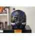 Casco moto Scorpion Exo 391 Haut nero opaco blu