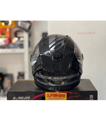 Casco LS2 FF805 Thunder C Volt Carbon nero grigio