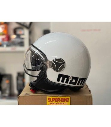 Helm MOMO FGTR EVO weiss schwarz