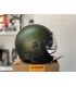 MOMO FGTR EVO green matt helmet