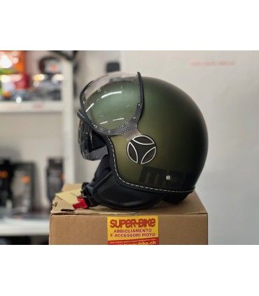 Casco MOMO FGTR EVO verde opaco