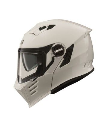 Casque Simpson Darksome blanc