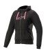 Alpinestars Chrome felpa donna nera rosa