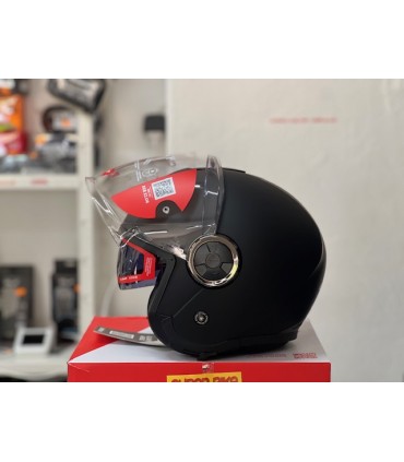 Casque jet LS2 OF620 Classy noir matt