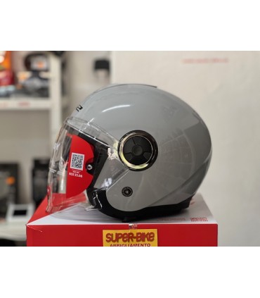 Casco jet LS2 OF620 Classy grigio nardo