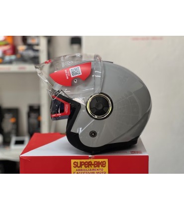 Casco jet LS2 OF620 Classy grigio nardo