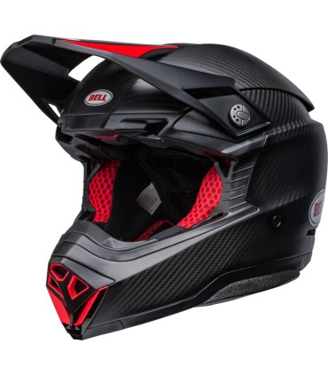 Bell Moto-10 Spherical carbonio nero rosso