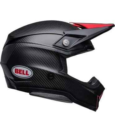 Bell Moto-10 Spherical carbonio nero rosso