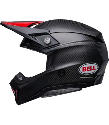 Bell Moto-10 Spherical carbonio nero rosso