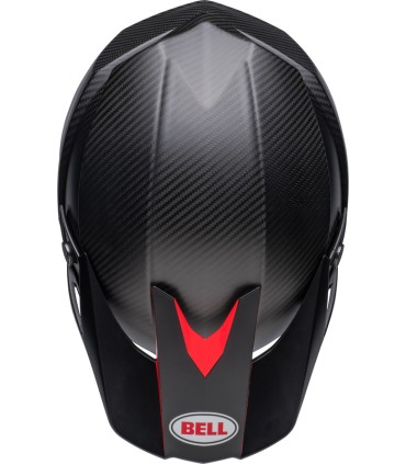 Bell Moto-10 Spherical carbonio nero rosso